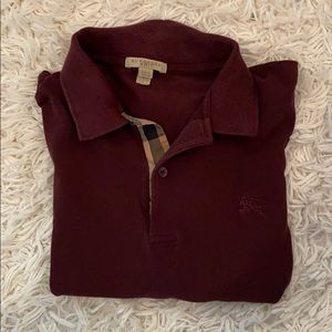 Mens Burberry Polo